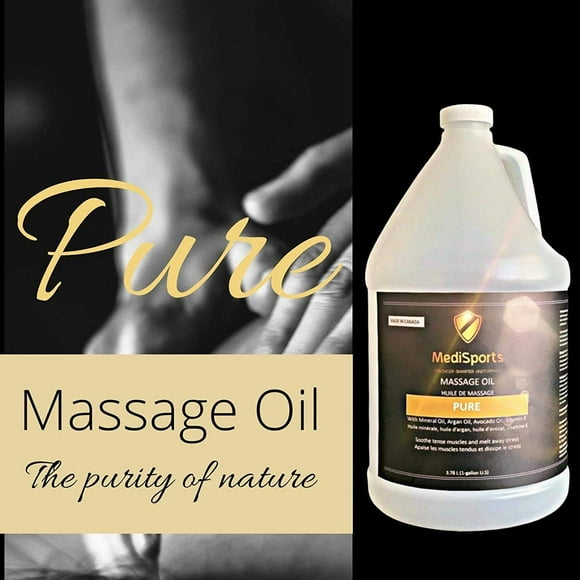 MEDISPORTS PURE MASSAGE OIL FOR SPA AND WELLNESS CENTRES (1 GALLON)