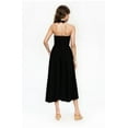 thumbnail image 6 of Jewel Badgley Mischka Justine Halter Neck Midi Dress, 6 of 6