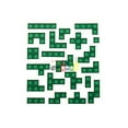 thumbnail image 2 of BLOKUS Game Replacement Parts ~ 21 GREEN PIECES, 2 of 3