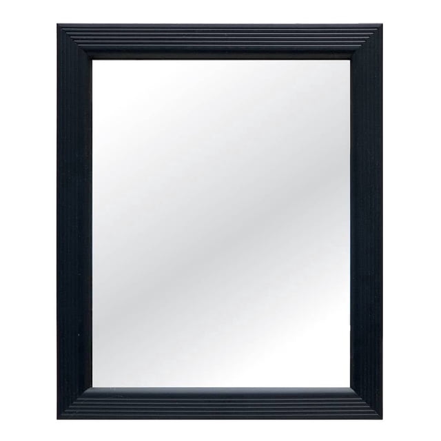 Espejo Mainstays Decorativo Rectangular Negro 24X29 cm
