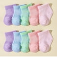 thumbnail image 7 of Baby Socks Toddler Ankle Cotton Socks 10 Pairs for Infants Kids Boys Girls 0-1/1-2/2-3 Years Old, 7 of 7
