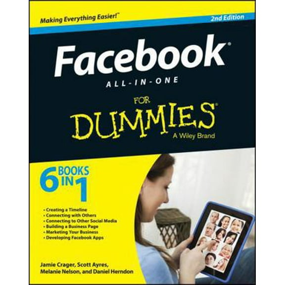 Pre-Owned Facebook All-In-One for Dummies (Paperback) 1118791789 9781118791783