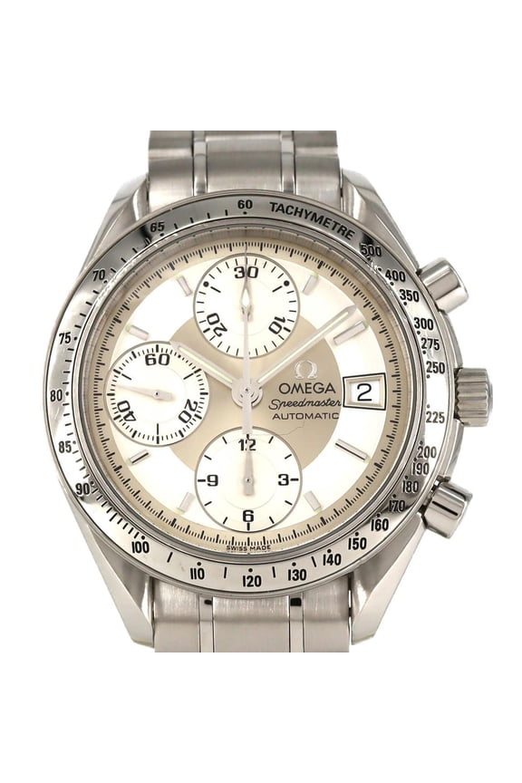 Pre-Owned Omega Speedmaster Date 3513.30 Stainless Steel Automatic Watch