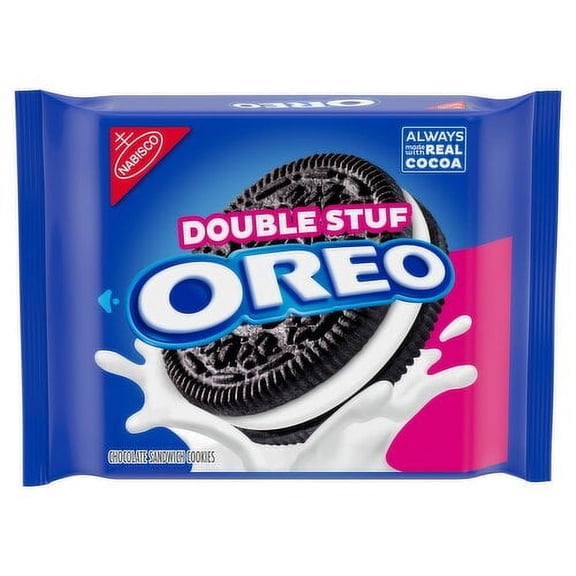 Nabisco Oreo Double Stuf Chocolate Sandwich Cookies, 14.03 oz( pack of 1 )