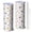 Pioneer Flower Floral, variant on Pioneer Flower Floral Print Pattern 20oz Skinny Tumbler with Straw & Lid, Double Wall Vacuum Insulated Cup, Leak-Proof, Cup Holder Friendly, Hot 6H Cold 12H