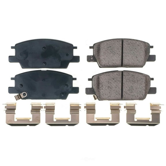 PowerStop 17-1913N Power Stop - Front Z17 Low-Dust Ceramic Brake Pads with Hardware Fits select: 2021 CHEVROLET EQUINOX, 2021 GMC TERRAIN