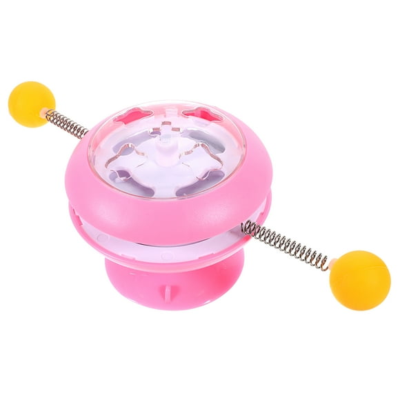 KAKOWELY Juguete giratorio para gatos, juguete interactivo para burlarse de gatos, juguete multifunción para burlarse de gatos