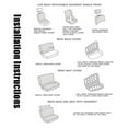 thumbnail image 2 of SHOWERORO 9Pcs Black Cloth Car Seat Protector Universal Seat Covers for Cars Extend Service Life Modern and Simple, 2 of 8