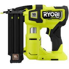 Clavadora Ryobi One+, 18 V, 18 GA, HP, sin escobillas, calibre 18