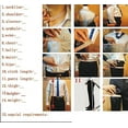 thumbnail image 4 of Mens Beige Slim Fit Double Breasted Casual Tuxedo Suit 2 Piece Set Model GS059, 4 of 7