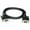 Black, variant on 6ft DB9 F-F NULL MODEM CABLE BLACK