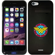 Wonder Woman Emblem Circular Design on Apple iPhone 6 Battery Case by Coveroo