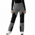 thumbnail image 2 of Snow Pants - Girls Insulated Ski Pants , Winter Warm Waterproof Snowboard Pants, Outdoor Hiking Snow Pants for Cold Weather Gray Size:150, 2 of 7
