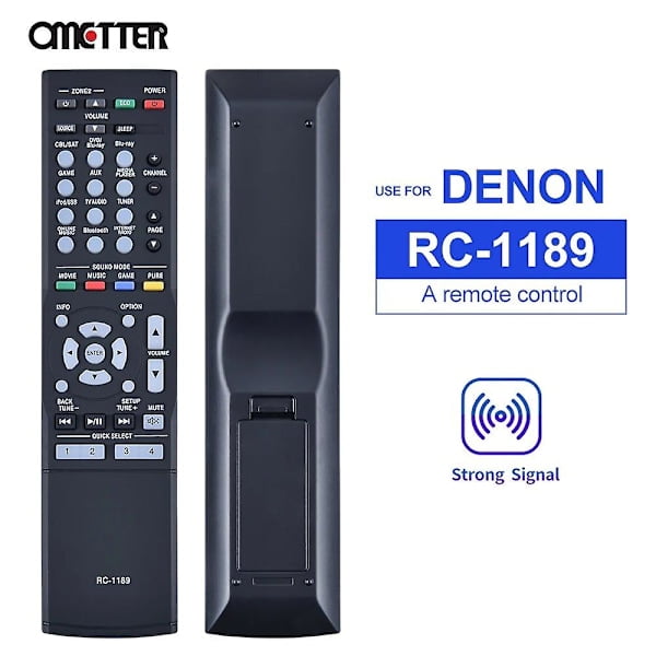RC-1189 pour Télécommande Denon Récepteur AV Pièces AVR-S700W AVR-S710W AVR-S720W AVR-X1100W AVR-X1200W RC-1189 RC-1189 RC-1189
