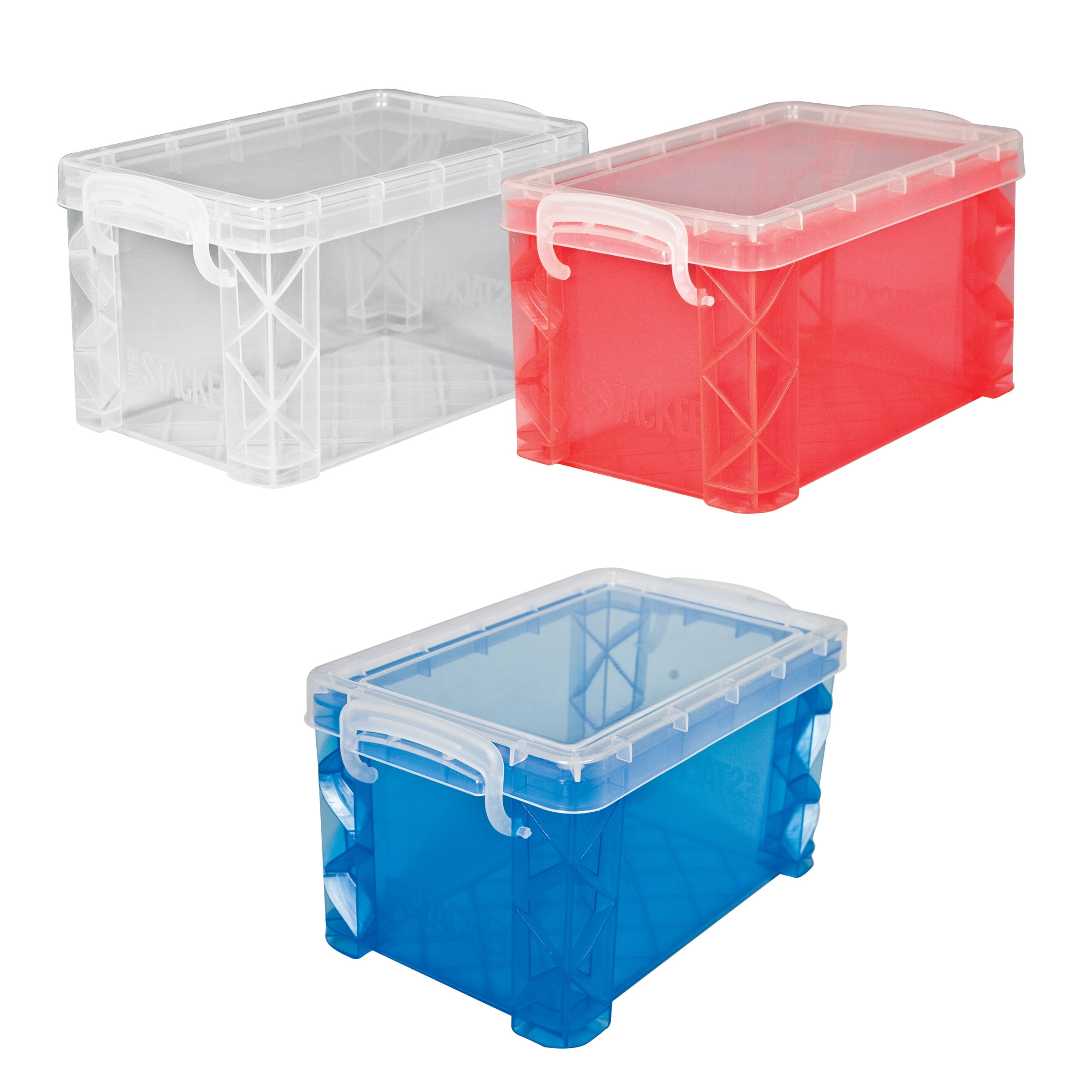 Super Stacker Storage Box, 3x5, Pink