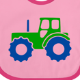 thumbnail image 4 of Inktastic Cute Green Tractor Boys or Girls Baby Bib, 4 of 4