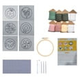 thumbnail image 1 of Complete DIY Knitting Kit for Beginners & Pros, Include Yarn Needles & Patterns, Durable Material for Craft Hobby Home Decoration, 1 of 2