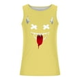 thumbnail image 4 of JXMVOJ Men's Halloween Printing Round Neck Regular Casual Sports Tank Fashion Casual Lightweight Non-Shrinking Sweat-Wicking Breathable, Loose Comfortable, Outdoor Casual Daily Wear, 4 of 5