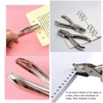 thumbnail image 2 of 3Pcs Single Hole Punch Handheld Single Round Paper Plier Punch Puncher One Hole Chrome Metal Perforator for Paper Crafts Scrapbooking Card Gift Tags, 2 of 5