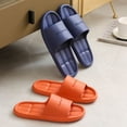 thumbnail image 4 of Sandalias y pantuflas de baño de verano para mujer, pantuflas antideslizantes para baño interior, pantuflas de suela suave de verano para hombre, 4 of 6