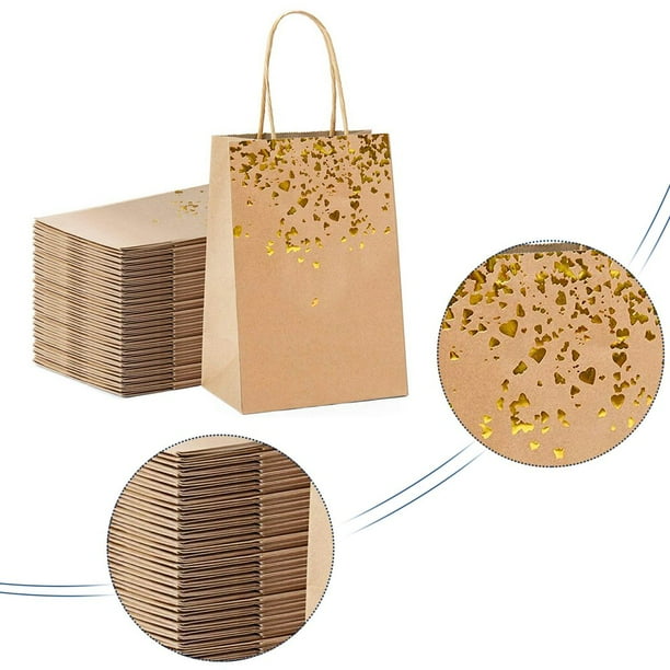 LIVEYOUNG 10pcs sac cadeau sac en papier kraft avec poign e