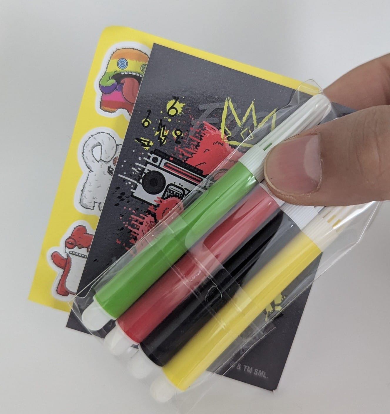 Fuggler Green Mini Backpack [Notebook, Stickers, Keyring & Markers]
