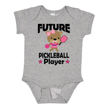 

Inktastic Future Pickleball Player Girls Gift Baby Girl Bodysuit