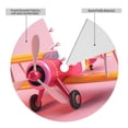 thumbnail image 2 of Sikiie Colorful Cartoon Biplane 30-48 inches {designName} Print Christmas Tree Skirt Snowman Xmas Tree Skirt with Edge Christmas Decorations for Holiday Party-48", 2 of 7