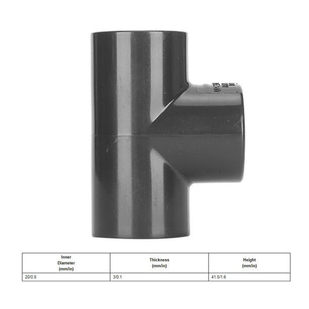 10 piezas conector de tubería de acuario conector de junta en forma de T accesorios de acoplamiento de tubería de suministro de agua accesorio de pecera de 3 vías para pecera ANGGREK Otros