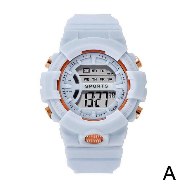 Reloj electrónico multifunción para niños y adolescentes, ideal para deportes de moda.