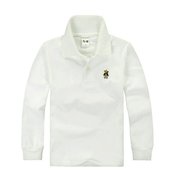 Boys' Polo Shirts Stripes Polo Shirt Rugby Shirts with Short Sleeves 11-12 Years Boys Fashion