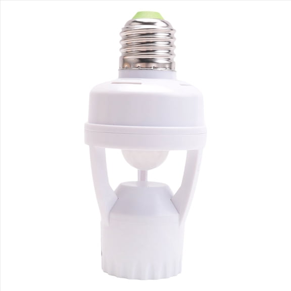 AC 110-220V 360 Degrees Pir Induction Motion Sensor IR Infrared Human E27 Plug Socket Switch Base Led Bulb Lamp Holder