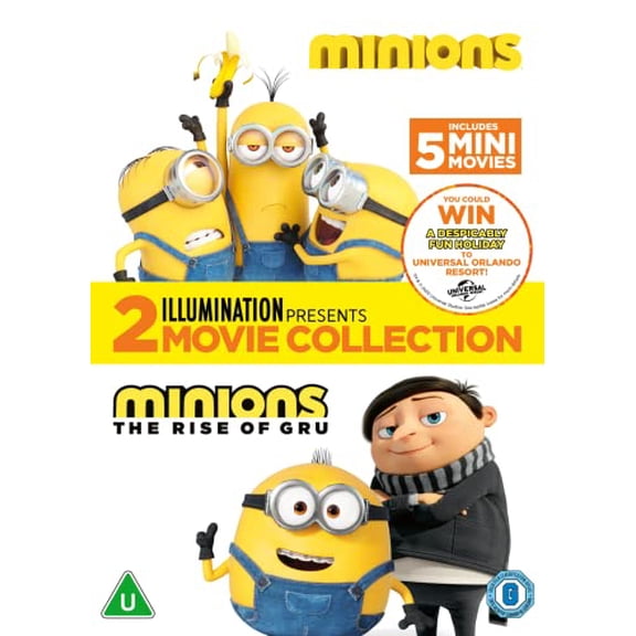 Minions 1-2 [DVD]