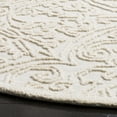 thumbnail image 3 of SAFAVIEH Martha Stewart Trace Floral Area Rug, Ivory, 4' x 4' Round, 3 of 8