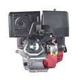 thumbnail image 6 of Mustrod 15HP/13HP 4-Stroke OHV Gas Engine Single Cylinder Go Kart Motor Horizontal Shaft 389CC/420CC 3600RPM Recoil/Electric Start Red/ Black, 6 of 22