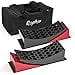 thumbnail image 3 of Rophor Camper Levelers, RV Leveling Blocks Ramps Kit for Travel Trailer, Include Two Curved Levelers, Two Chocks, Two Anti-Slip Mats and Carrying Bag, Up to 35,000 lbs, 3 of 4