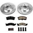 thumbnail image 3 of PowerStop Front Z23 Evolution Sport Carbon-Fiber Ceramic Brake Pad and Drilled & Slotted Rotor Kit Fits: BUICK CADILLAC CHEVROLET OLDSMOBILE PONTIAC Select Models K1534, 3 of 10