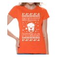 thumbnail image 1 of Awkward Styles Merry Pitmas Tshirt Merry Pitmas Christmas Shirts for Women Funny Santa Pitbull Shirt Women's Holiday Top Merry Christmas T-shirt Dog Lovers Xmas Gifts Christmas Party Outfit, 1 of 4