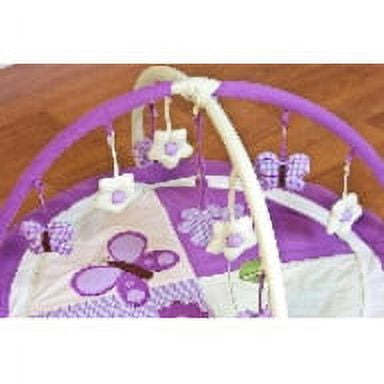 Pam Grace Creations Lavender Butterfly Play Gym