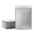 thumbnail image 2 of 8NET 6.5x10.5" Cool Shield Thermal Bubble Mailers, Case of 150 Foil Matte Glamour Mail Envelopes, Self Sealing Adhesive Water Tear and Puncture Resistant Cool Shipping package, 2 of 7