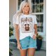 thumbnail image 4 of ABPHQTO Camiseta blanca con cuello redondo NASHVILLE MUSIC CITY para mujer, 4 of 5