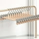 thumbnail image 1 of Perchas para Abrigos Inteprter 5 Uds con Clips de Acero Inoxidable Ahorro de Espacio, 1 of 6
