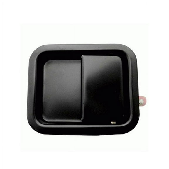 For 87-95 Wrangler Black Outside Outer Exterior Full Door Handle Driver Side