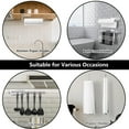 thumbnail image 4 of PHANCIR Kitchen Paper Towel Holder Wall Mount Under Cabinet Self Adhesive/Drilling Kitchen Paper Holder Matte Brushed Nickel, 4 of 8
