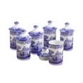 thumbnail image 2 of Spode Blue Italian Pots à Épices, Ensemble de 6, 2 of 4