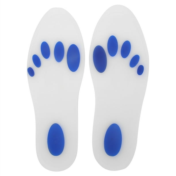 Plantilla, plantilla de silicona Absorción de impactos Almohadilla para zapatos para correr Cojín de inserción para zapatos Funcionalidad inteligente