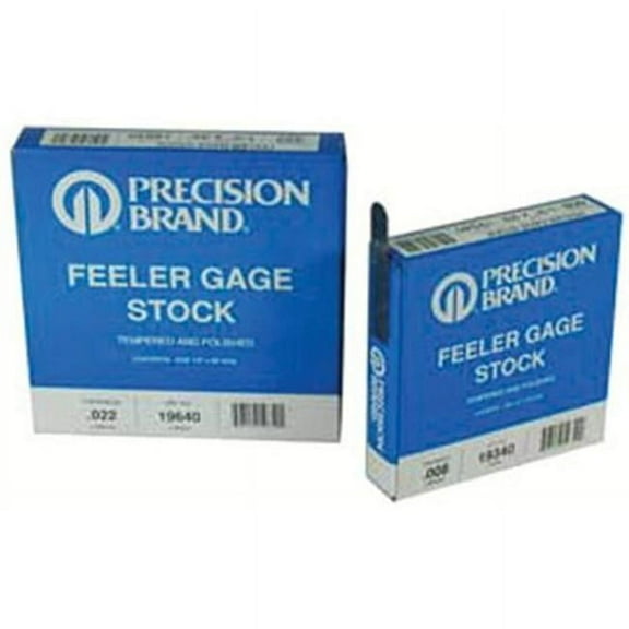 Precision Brand Feeler Gauge,Finish Polished 19150