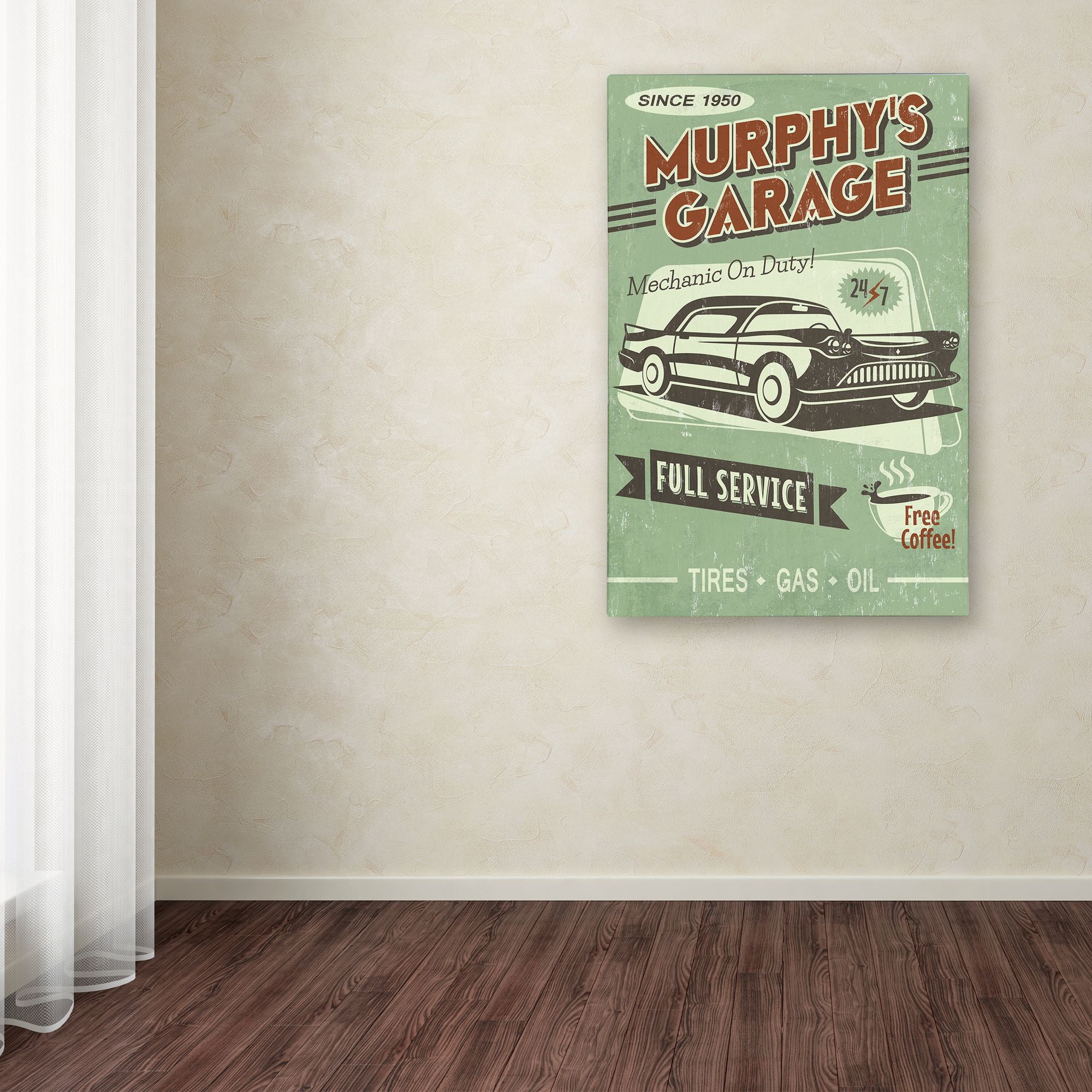 Lantern Press 'Car 2' Canvas Art