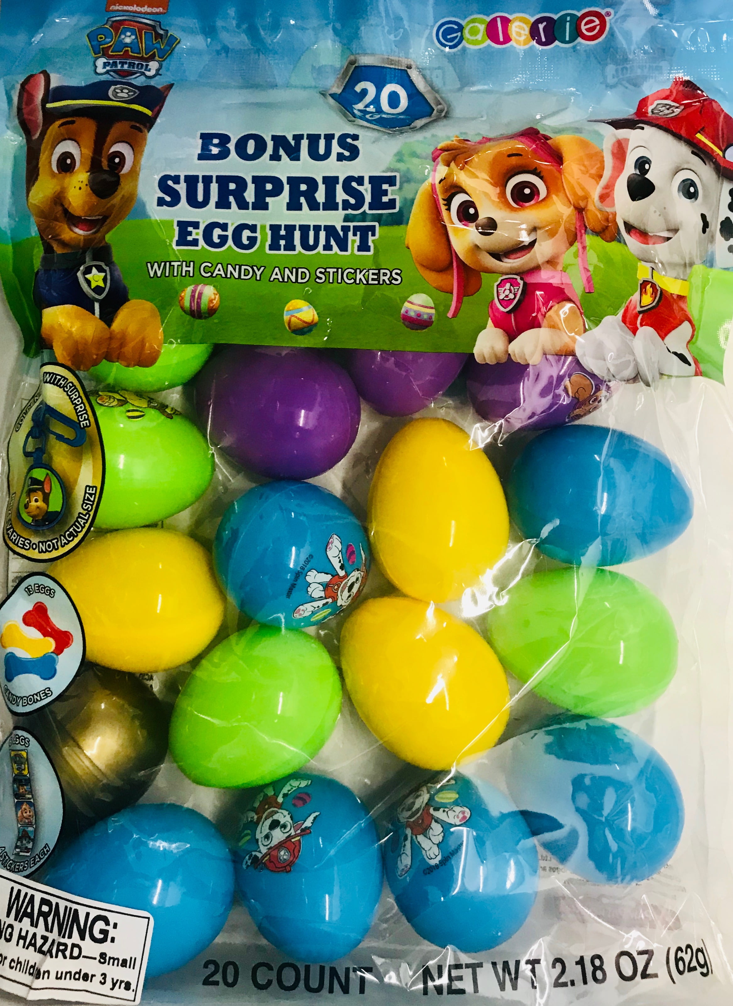 paw patrol easter egg surprise
