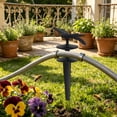 thumbnail image 4 of Black Aluminum Hose Guide Garden Stake - Rust Proof Decorative Stake for Hose Management, Plant Protection, and Kink-Free Watering, 4 of 6